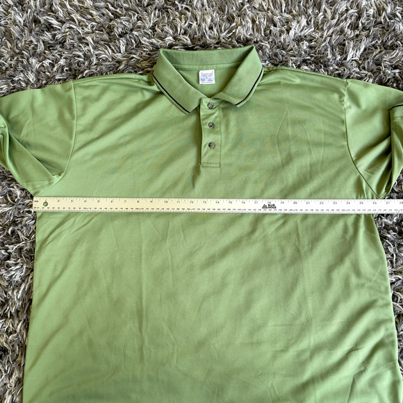 Publix Supermarket Polo Shirt Mens Sz XL Green Polyester Short Sleeve - Picture 4 of 9